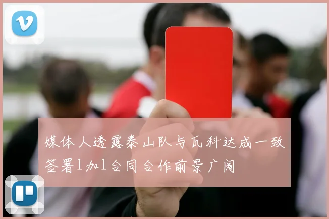 媒体人透露泰山队与瓦科达成一致签署1加1合同合作前景广阔